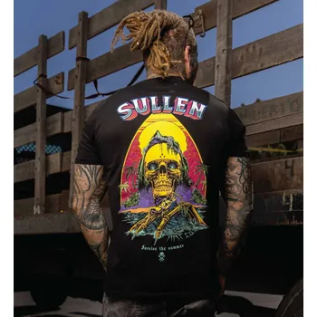 Pánské tričko tričko hardcore unisex - PREMIUM - SULLEN - SCM6606_JTBK - M