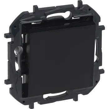 spínač Legrand 863509B NILOE S. TLAČÍTKO NO-NC ČER.