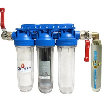 vodní filtr IPS ALKALEX™ Home - G 1/2" s třífázovou předfiltrací (ATLAS KIT), Změkčovač vody ALKALEX12TRIO