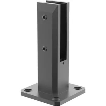 Zábradlí DRŽÁK SKLA SPIGOT SKLO T 12-17.52 OCEL AISI 304 ANTRACIT RAL 7016