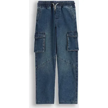 Chlapecké kalhoty Dětské rifle Coccodrillo JEANS COLLECTION BOY ZC5123502JCB námořnická modř 59X, vel. 158