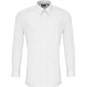 Pánská košile Premier Workwear Pánská košile s dlouhým rukávem PR204 White 37 (14H)