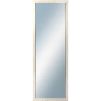 Zrcadlo DANTIK - Zrcadlo v rámu 50x 140 | RETRO bílá
