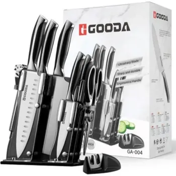 9-dílná sada kuchyňského náčiní Gooda ve stojanu + Doprava Zdarma