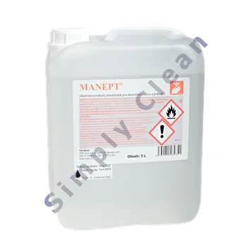 Dezinfekce UKONČENA VÝROBA: MPD MANEPT na dezinfekci rukou 5l MANEPT5