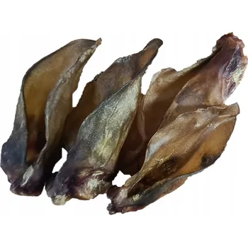 Pamlsek pro psa Hovězí ucho 10 Ks IdeaPet přírodní žvýkací pamlsky