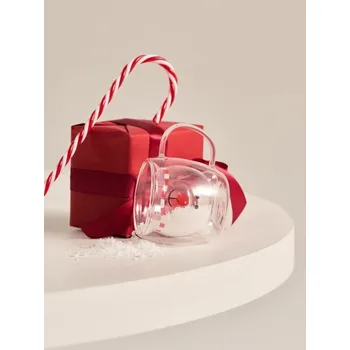 Sinsay - Skleněný hrnek se vánočním motivem - vícebarevná - 224FU-MLC - 224FU-MLC-ONE