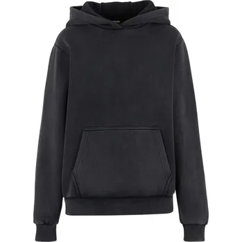 Dámská mikina Mikina s kapucí z Urban Classics - Dámská hrubá vintage mikina - Ženy - šedá