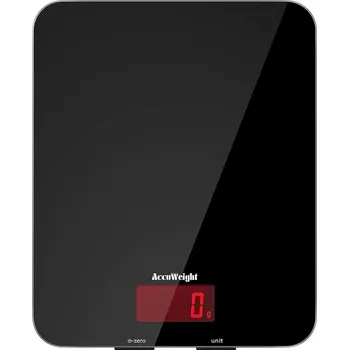 Kuchyňská váha Kuchyňská váha AccuWeight ACCUWEIGHT201EU černá 5 kg