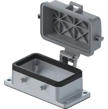 Rozvaděč Wieland 70.325.1028.0 BAS GUT GE 10 A Dolní konektorový kryt pro 10 pólové sestavy, otevřené dno