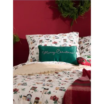 Polštář Sinsay - Polštář s vánočním motivem - zelená - 845FT-77X - 845FT-77X-ONE