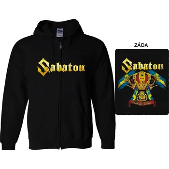 Pánská mikina Sabaton - mikina s kapucí a zipem 7