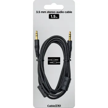 Audio kabel Kabel Maxxter ACT-CCA35-1.5M minijack 3,5 mm - minijack 3,5 mm, délka 1,5 m