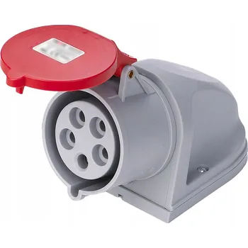 Elektrická zásuvka Zásuvka silová vestavná 32A 5P 400V IP44 32/5 Adelid GS325