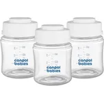 Sada lahví Canpol na skladování mateřského mléka 3x120ml