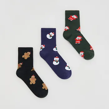 Dětská móda Reserved - Sada 3&nbsp;párů ponožek - černý - 165HE-99X - 165HE-99X-K25