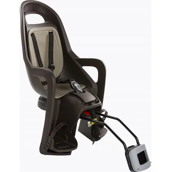 cyklosedačka Zadní dětská sedačka na kolo Polisport GROOVY RS Maxi Plus hnědá