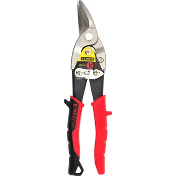 Nůžky na plech nůžky Stanley, na plech, levé, méně zahnuté, 250 mm 0.40 Kg TOP Sklad4 107032 (0.40 Kg TOP Sklad4 107032)