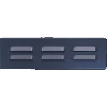 Větrací mřížka MV Větrací mřížka 260x80 mm antracit