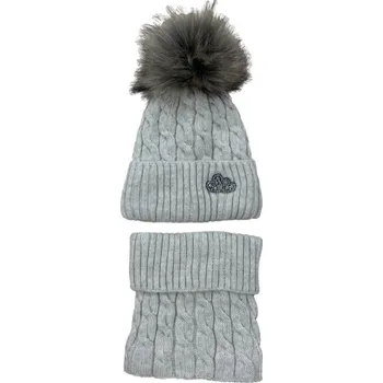 Čepice AJS Set čepice + nákrčník AJS 48-365/C - 48-50 (3)