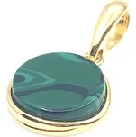 Šperky Jan Kos Jan Kos jewellery Stříbrný přívěsek s malachytem 12125260