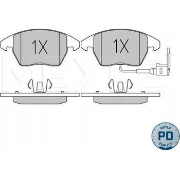 Brzdová destička Meyle 025 235 8720/PD Sada brzdových destiček, kotoučové brzdy