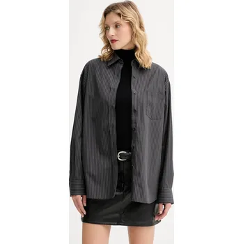 Pánská košile Bavlněná košile Filippa K 31822.FK šedá 90A, vel. 36