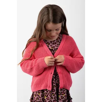 Dívčí oblečení Dětský kardigan Coccodrillo ZC5172202CGK růžová 42X, vel. 104