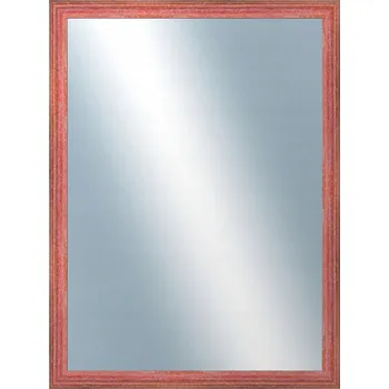 Zrcadlo DANTIK - Zrcadlo v rámu 60x80 | LYON červená
