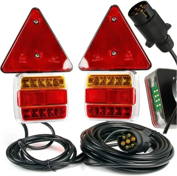 Příslušenství osvětlení automobilu Sada koncových LED světel na magnet, s odrazkou MAR-POL 1.830 Kg HOBY Sklad3 M02037 (1.830 Kg HOBY Sklad3 M02037)