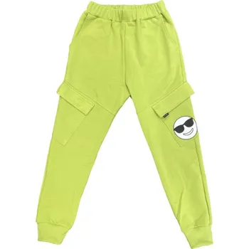 MY MIMI Chlapecké tepláky MY MIMI zelená - 140/146