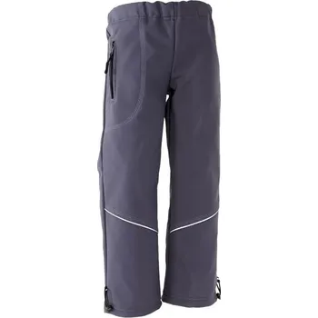 Dívčí kalhoty ADELLINO Dětské letní softshellové kalhoty Adellino ŠEDÁ - 104