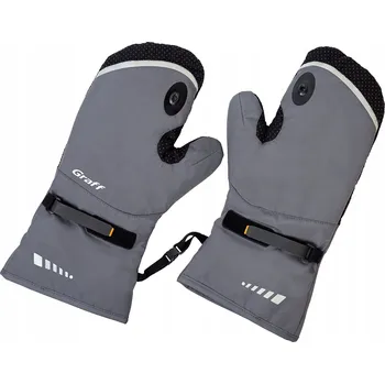 Rukavice Teplé rybářské rukavice Graff na dírky 018-O-B-2 S/M