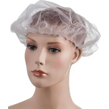 Čepice Jednorázová čepice BARET z netkané textilie bílá, cena za balení 100ks