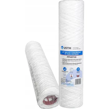 Filtrace vody FILTR NA VODU PROVÁZKOVÁ PATRONA 20 MIKRONŮ 80°C HOT USTM