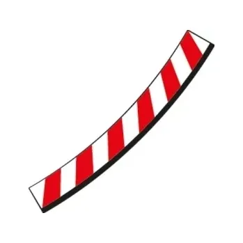 Příslušenství k autodráze Vnitřní krajnice pro klopenou zatáčku 3/30° pro autodráhy Carrera Evolution, Digital 132 a Digital 124