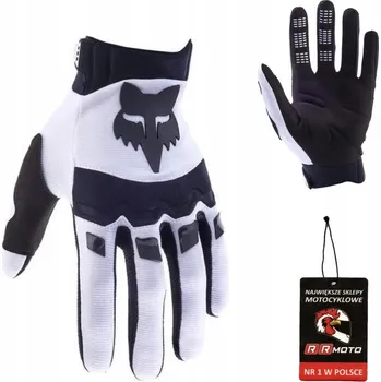 Moto rukavice RUKAVICE FOX DIRTPAW WHITE S