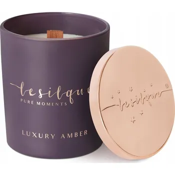 Svíčka Sójová vonná svíčka Luxury Amber Le Silque 1 ks