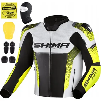 Moto bunda Motocyklová bunda Shima vel. 2.0 velikost 52 černožlutá