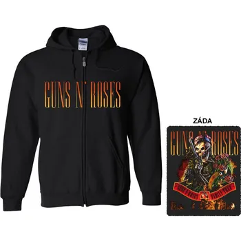 Pánská mikina Guns N' Roses - mikina s kapucí a zipem 5