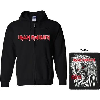 Pánská mikina Iron Maiden - mikina s kapucí a zipem 27