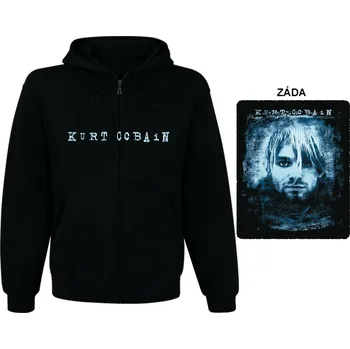 Pánská mikina Nirvana - mikina s kapucí a zipem 4