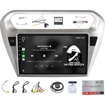 Autorádio AUTORÁDIO S GPS NAVIGACÍ PEUGEOT 301 (2012-2021) CARPLAY ANDROID AUTO 2GB RAM 64GB PAMĚŤ