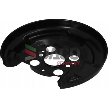 Brzdový kotouč DACO 611205 Krycí plech brzdového kotouče, brzdový kotouč