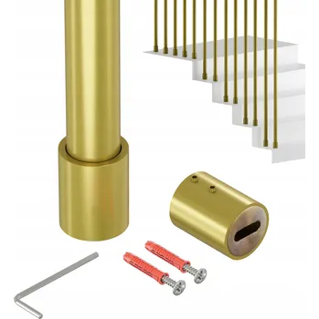 Zábradlí Vnitřní zábradlí Artest kovové zlaté 295 cm