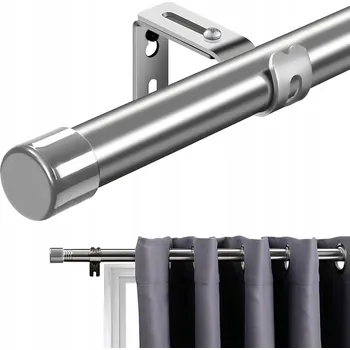 Garnýž Univerzální kovová Garnýž 76-157 cm Chrom