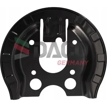 Brzdový kotouč DACO 614229 Krycí plech brzdového kotouče, brzdový kotouč