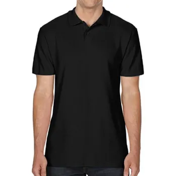 Pánské tričko Gildan Pánská polokošile G64800 Black XL