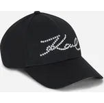 KŠILTOVKA KARL LAGERFELD K/SIGNATURE STUDS CAP BLACK