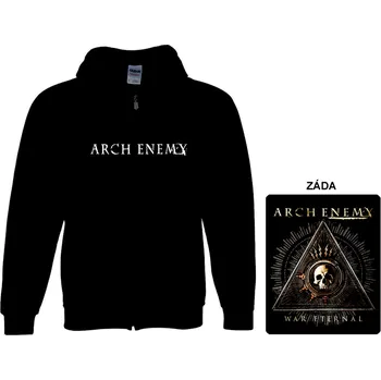 Pánská mikina Arch Enemy - mikina s kapucí a zipem 14